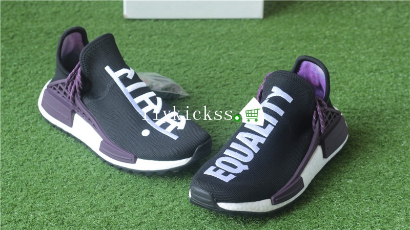 Pharrell x NMD Human Race Holi Festival Core Black Fish Scale Boost